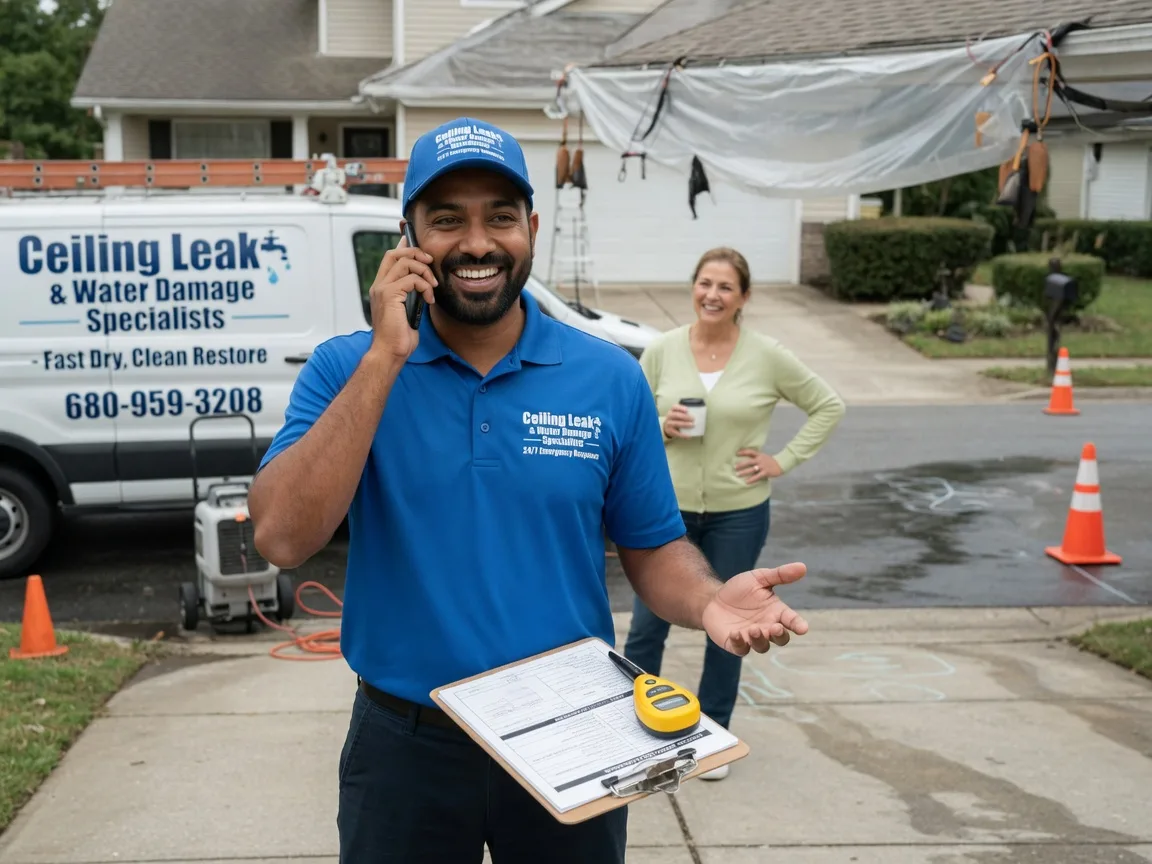 Ceiling Leak Cleanup Enumclaw, WA FAQs